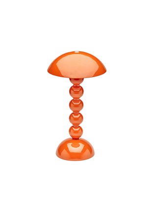 Main View - Click To Enlarge - ADDISON ROSS - Bobbin LED Table Lamp — Orange