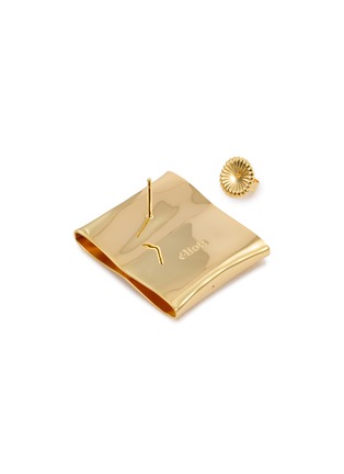 Detail View - Click To Enlarge - ÉLIOU - Colbi Gold Plated Earrings