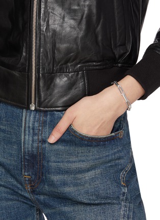 Front View - Click To Enlarge - ÉLIOU - Chloe Silver Plated Bracelet