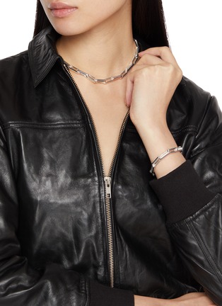 Figure View - Click To Enlarge - ÉLIOU - Chloe Silver Plated Bracelet