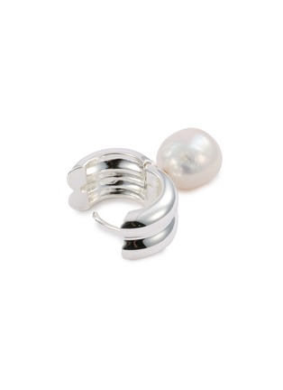 Detail View - Click To Enlarge - ÉLIOU - Eve Silver Plated Earrings