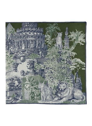 Main View - Click To Enlarge - INOUI EDITIONS - Etole 100 Piranesi Wool Silk Scarf