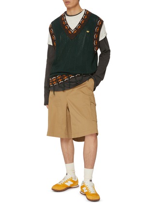 Figure View - Click To Enlarge - ADIDAS - X CLOT Cotton Blend Knit Vest
