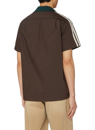 Back View - Click To Enlarge - ADIDAS - X CLOT Cotton Blend Bowling Shirt