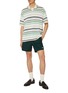 Figure View - Click To Enlarge - ADIDAS - X CLOT Cotton Blend Shorts