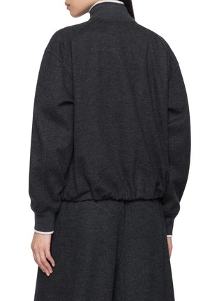 Back View - Click To Enlarge - BRUNELLO CUCINELLI - Hooded Cashmere Knit Jacket