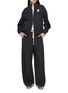 Figure View - Click To Enlarge - BRUNELLO CUCINELLI - Hooded Cashmere Knit Jacket