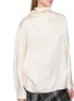  - BRUNELLO CUCINELLI - Turtleneck Silk Blouse