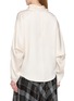 Back View - Click To Enlarge - BRUNELLO CUCINELLI - Turtleneck Silk Blouse