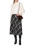 Figure View - Click To Enlarge - BRUNELLO CUCINELLI - Turtleneck Silk Blouse