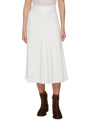 Main View - Click To Enlarge - BRUNELLO CUCINELLI - Wool Blend Flare Skirt