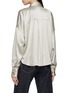 Back View - Click To Enlarge - BRUNELLO CUCINELLI - Wrapped Silk Shirt