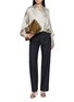 Figure View - Click To Enlarge - BRUNELLO CUCINELLI - Wrapped Silk Shirt
