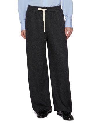 Main View - Click To Enlarge - BRUNELLO CUCINELLI - Drawstring Waist Sweatpants