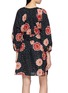 Back View - Click To Enlarge - NATALIE MARTIN - Alex Floral Print Cotton Short Dress