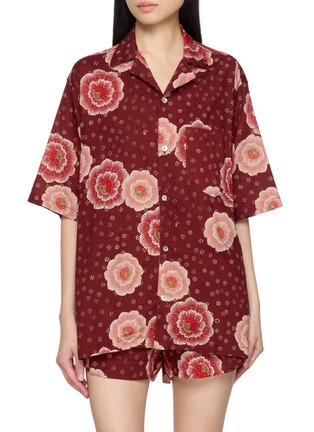 Main View - Click To Enlarge - NATALIE MARTIN - Kevin Floral Print Cotton Shirt