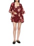 Figure View - Click To Enlarge - NATALIE MARTIN - Kevin Floral Print Cotton Shirt