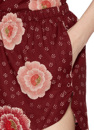  - NATALIE MARTIN - Tash Floral Print Elasticated Waist Cotton Shorts
