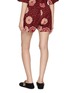 Back View - Click To Enlarge - NATALIE MARTIN - Tash Floral Print Elasticated Waist Cotton Shorts