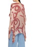 Back View - Click To Enlarge - NATALIE MARTIN - Paulina Abstract Print Mini Caftan Dress