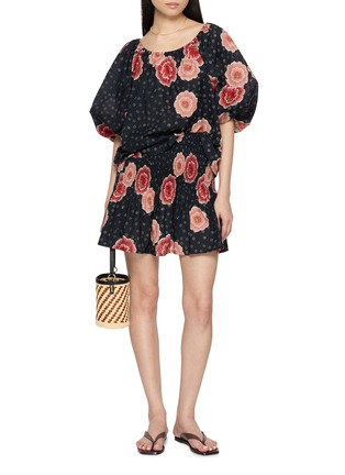 Figure View - Click To Enlarge - NATALIE MARTIN - Chelsea Floral Print Cotton Mini Skirt