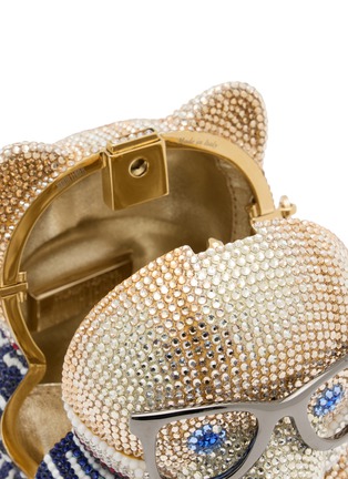 Detail View - Click To Enlarge - JUDITH LEIBER - Teddy Bear Mr. Smith Clutch Bag