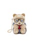 JUDITH LEIBER Teddy Bear Mr. Smith Clutch Bag