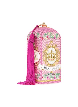 Detail View - Click To Enlarge - JUDITH LEIBER - Rectangle Dome Shortbread Cookies Clutch Bag