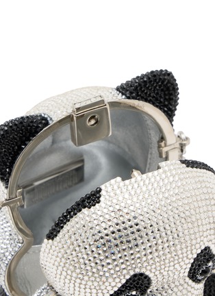 Detail View - Click To Enlarge - JUDITH LEIBER - Teddy Bear Ling Clutch Bag