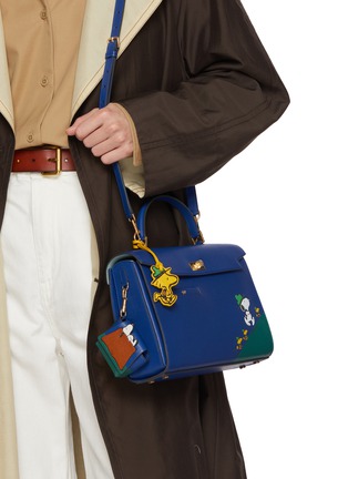 Figure View - Click To Enlarge - ANYA HINDMARCH - X Peanuts Snoopy Ear Pods Pouch