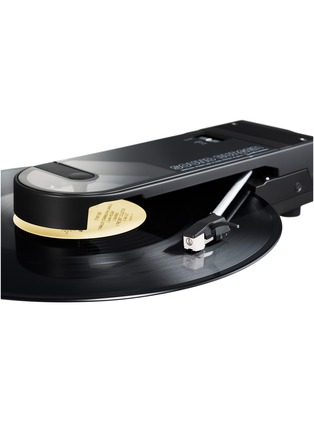 Detail View - Click To Enlarge - AUDIO-TECHNICA - Sound Burger Portable Bluetooth Turntable — Black
