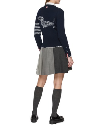 Figure View - Click To Enlarge - THOM BROWNE - Holiday Hector Intarsia Wool Knit Sweater