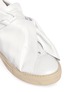 Detail View - Click To Enlarge - PORTS 1961 - Twist bow lambskin leather slip-ons