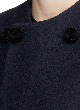 Detail View - Click To Enlarge - PORTS 1961 - 3D pompom felted wool vest