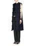 Figure View - Click To Enlarge - PORTS 1961 - 3D pompom felted wool vest