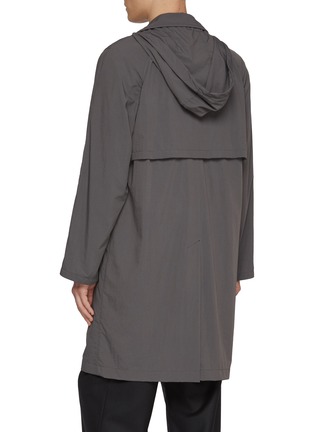 Back View - Click To Enlarge - THE ROW - Hesper Crinkled Coat