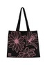 Main View - Click To Enlarge - MARDI MERCREDI - Triple Flower Cotton Canvas Tote Bag