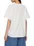 Back View - Click To Enlarge - MARDI MERCREDI - Dachshund Print Cotton T-Shirt