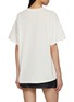 Back View - Click To Enlarge - MARDI MERCREDI - Flower Bloom Graphic Crewneck Cotton T-Shirt