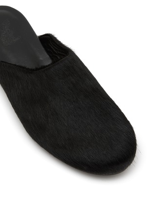 Detail View - Click To Enlarge - ANCIENT GREEK SANDALS - The Slipper Calf Hair Leather Slides