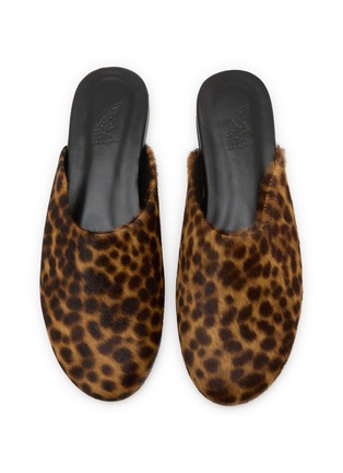 Detail View - Click To Enlarge - ANCIENT GREEK SANDALS - The Slipper Calf Hair Leather Slides