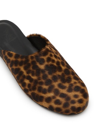 Detail View - Click To Enlarge - ANCIENT GREEK SANDALS - The Slipper Calf Hair Leather Slides