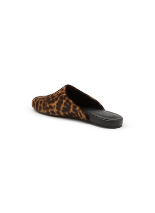  - ANCIENT GREEK SANDALS - The Slipper Calf Hair Leather Slides