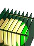 Detail View - Click To Enlarge - BẰNG - Lớp Small Square Table Lamo — Green