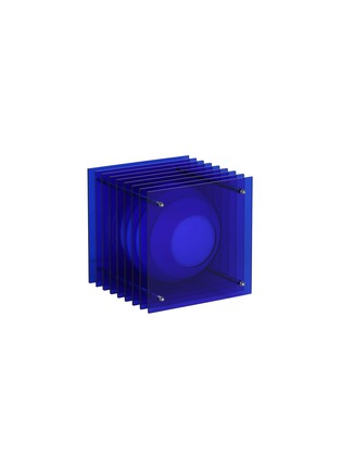 Main View - Click To Enlarge - BẰNG - Lớp Small Square Table Lamo — Blue