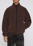 Figure View - Click To Enlarge - SKIMS - Arctic Fleece Zip Up Jacket