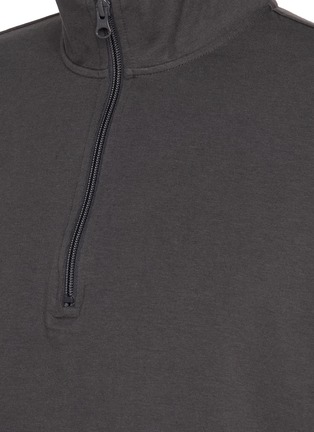  - SKIMS - Jersey Lounge Relaxed Quarter Zip Pullover Sweatshirt