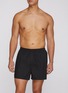 Detail View - Click To Enlarge - SKIMS - Cotton Poplin Boxer — Set Of 3