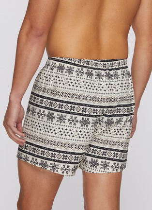 Front View - Click To Enlarge - SKIMS - Cotton Poplin Boxer — Set Of 3