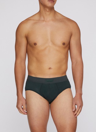 Detail View - Click To Enlarge - SKIMS - SKIMS Cotton Briefs — Set Of 3